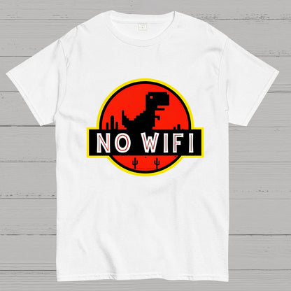 No Wifi！Geeky T-Shirt