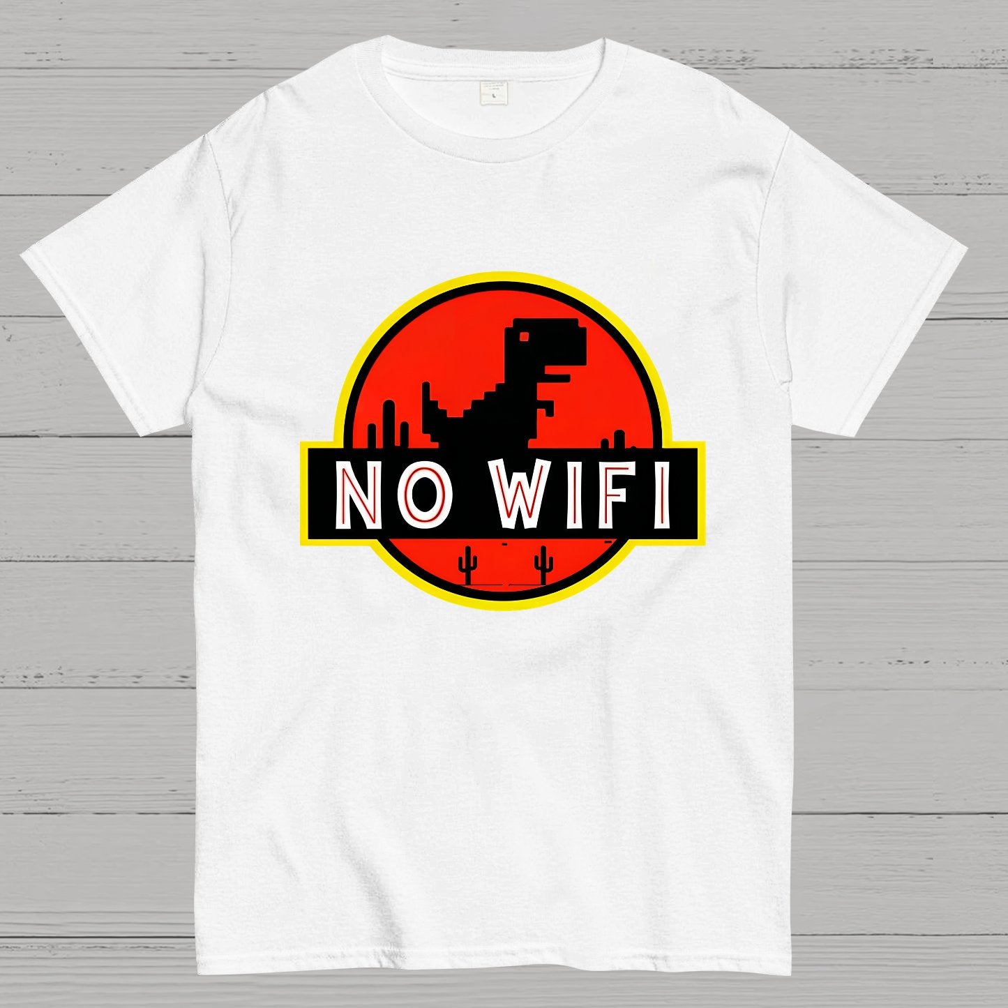 No Wifi��Geeky T-Shirt