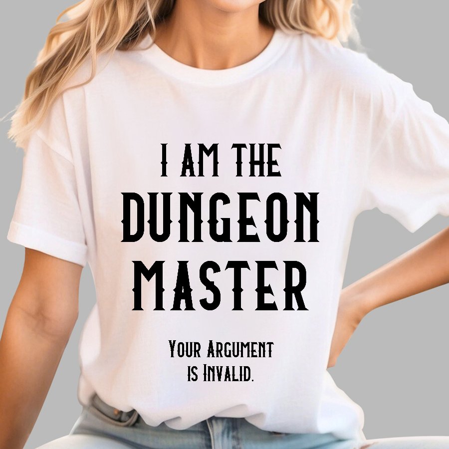 I am The Dungeon Master Nerd Geek T-Shirt