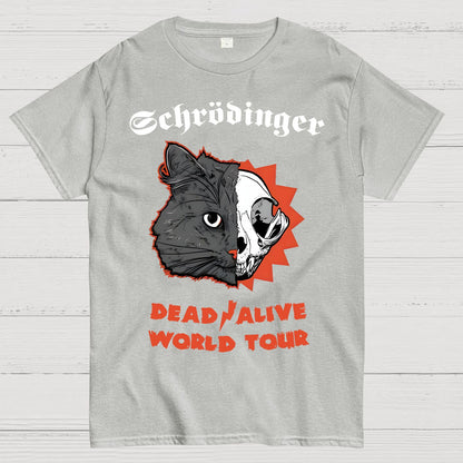 Schrodinger -Dead   Alive World Tour Geek T-Shirt