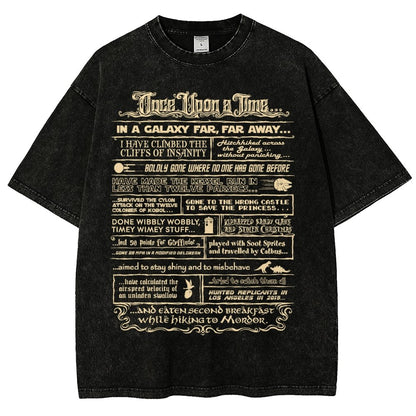 My Autobiography Vintage Distressed T-shirt
