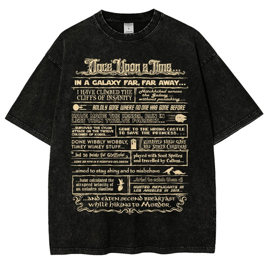 My Autobiography Vintage Distressed T-shirt