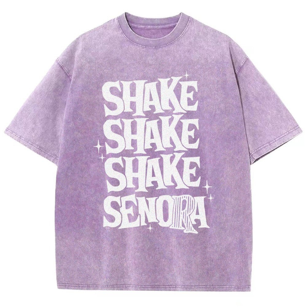 Shake Shake Shake Senora Halloween Vintage Distressed T-shirt