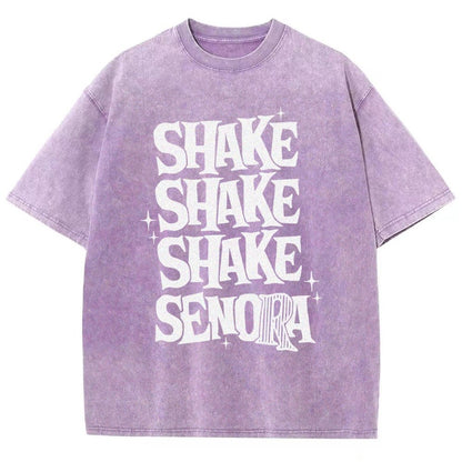 Shake Shake Shake Senora Halloween Vintage Distressed T-shirt