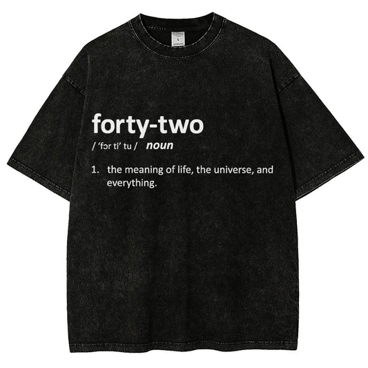 42 Definition Vintage Distressed T-shirt