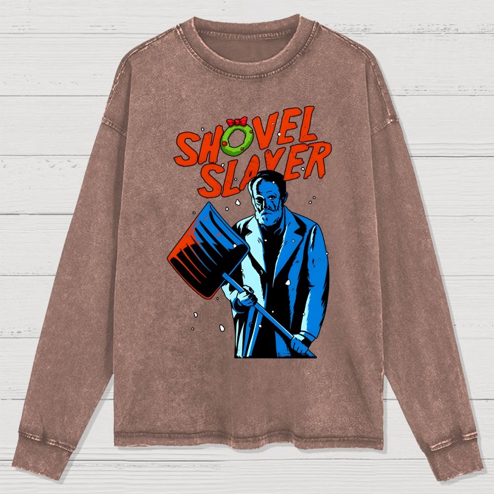 Shovel Slayer Washed Long Sleeve Tee