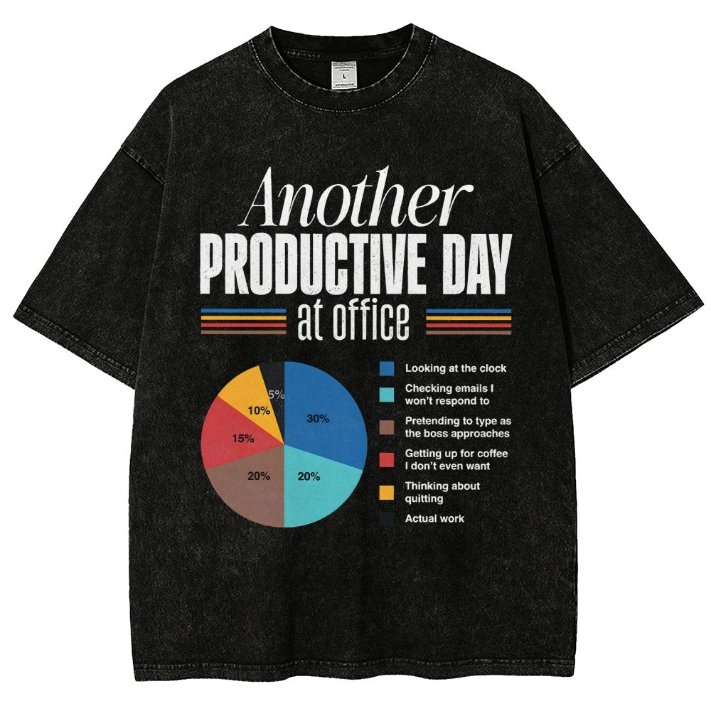 Another Productive Day Vintage Distressed T-shirt