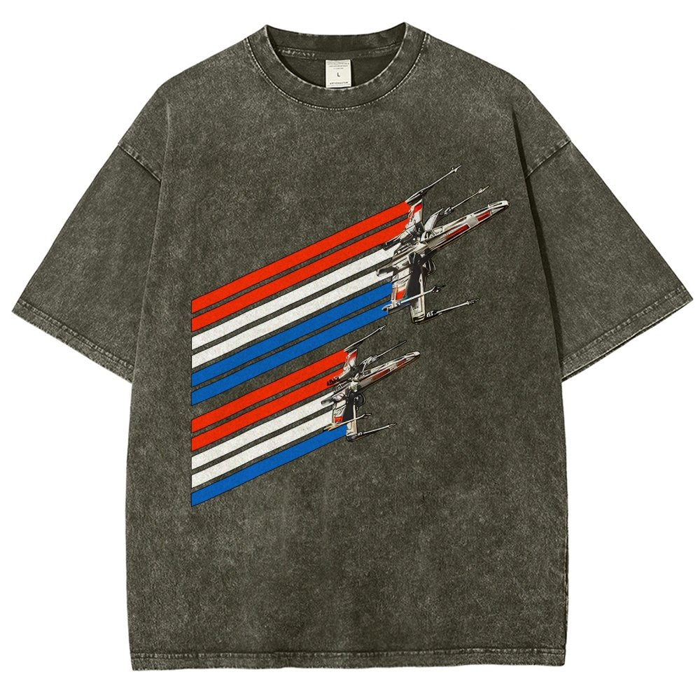 American Fighters Vintage Distressed T-shirt
