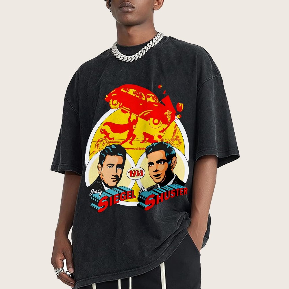 Super History Vintage Distressed T-shirt