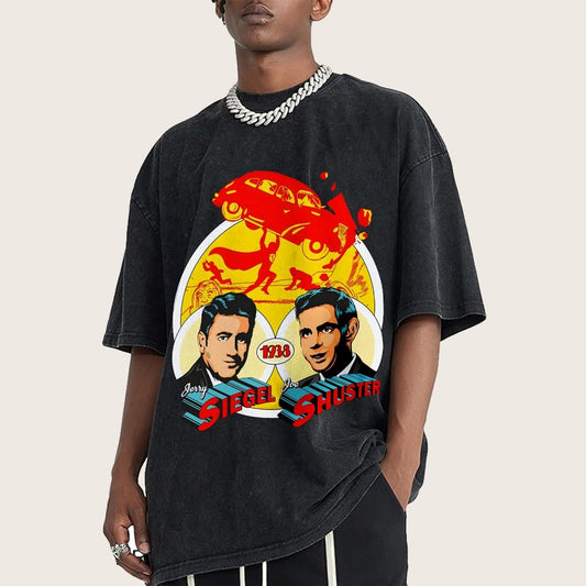 Super History Vintage Distressed T-shirt