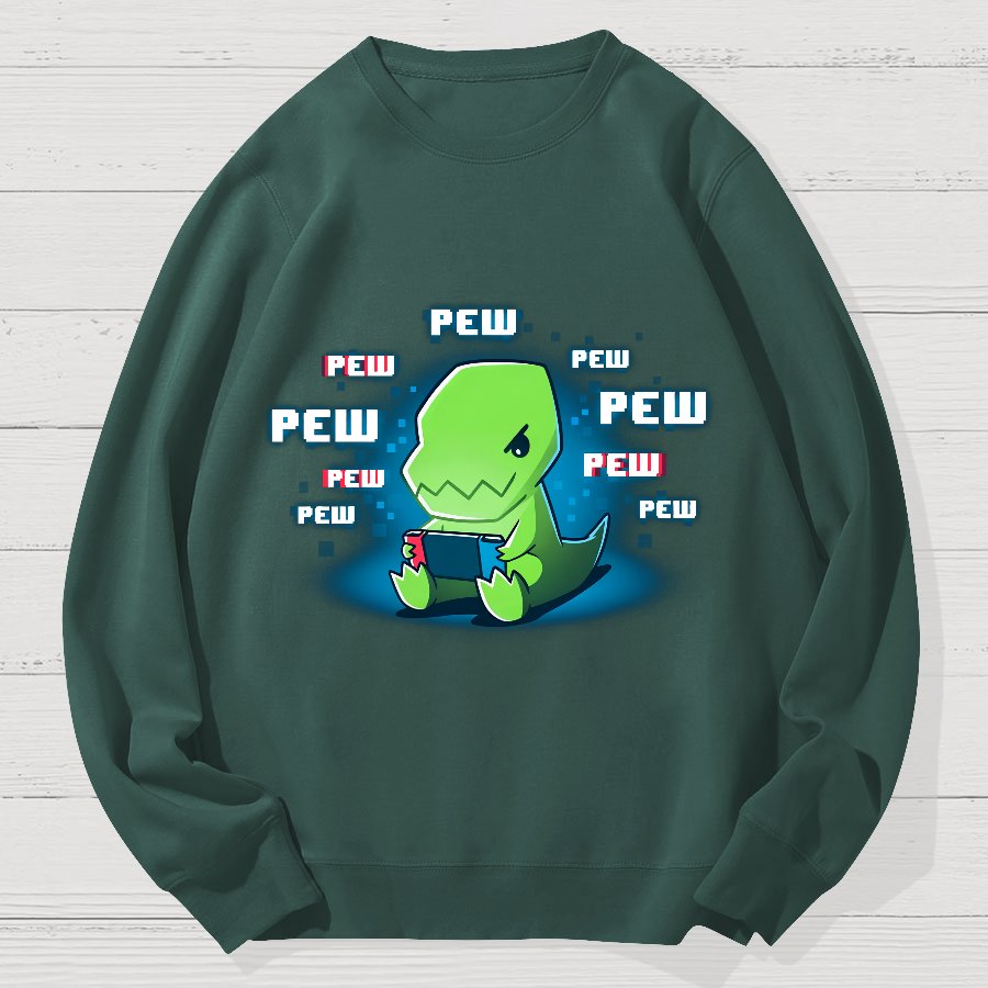 Velociraptor Geek Cotton Sweatshirt
