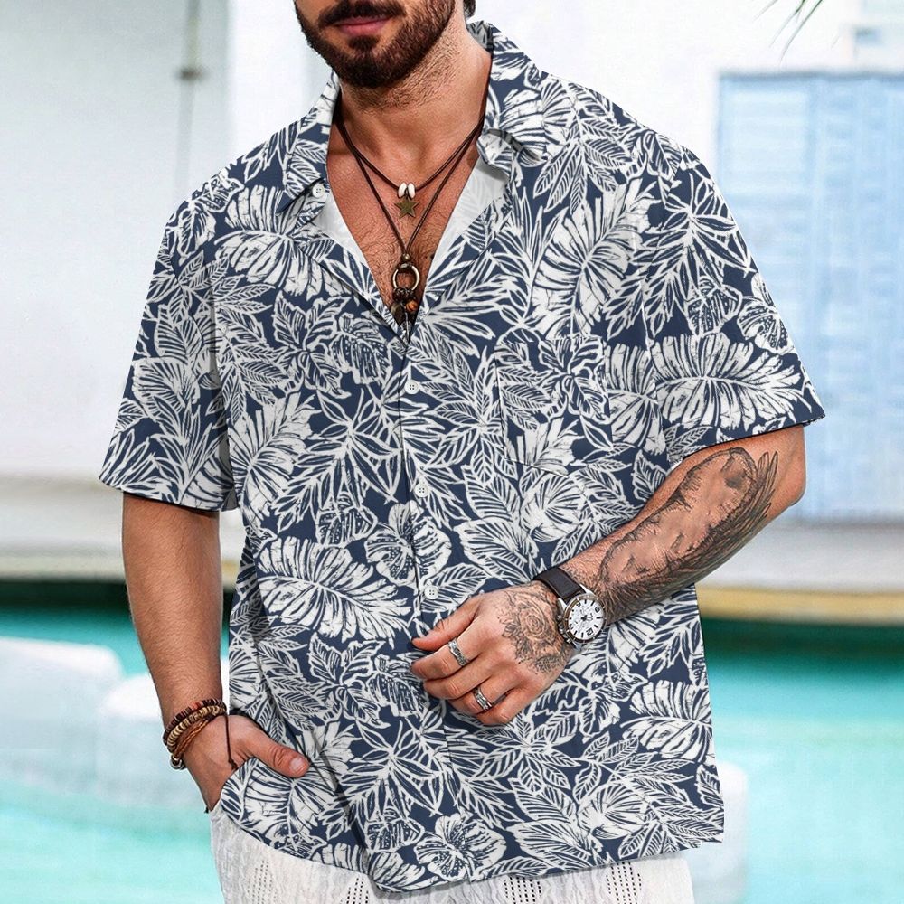 Batik Art Flowers Geeky Shirt