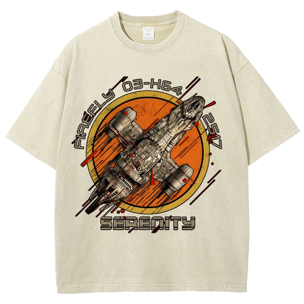Space Explorer Vintage Distressed T-shirt