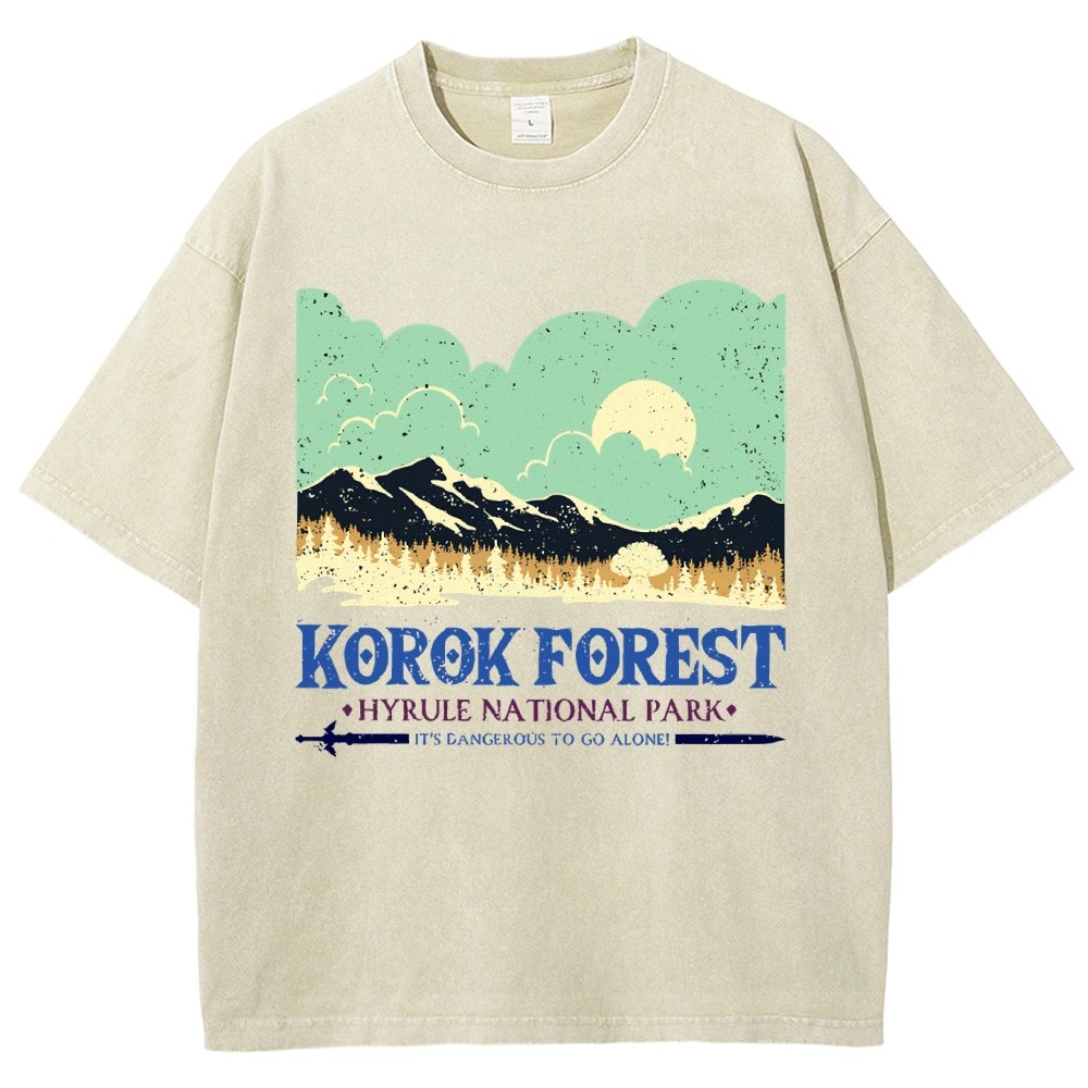 Legendary Forest Vintage Distressed T-shirt