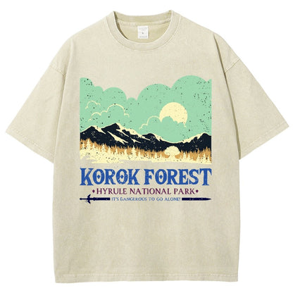 Legendary Forest Vintage Distressed T-shirt