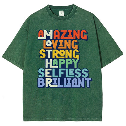 Amazing Mother Vintage Distressed T-shirt