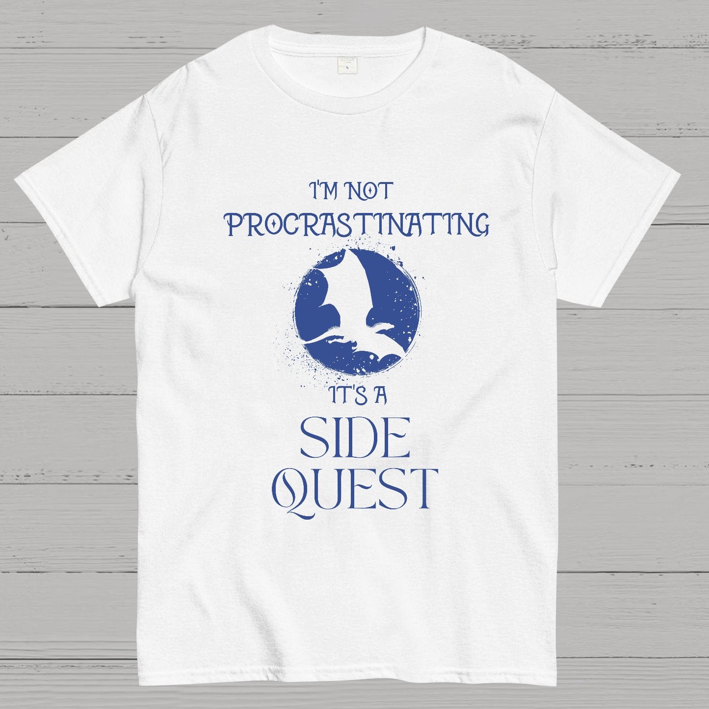 I'm Not Procrastinating I'm Doing Side Quests Geeky T-Shirt