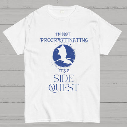 I'm Not Procrastinating I'm Doing Side Quests Geeky T-Shirt