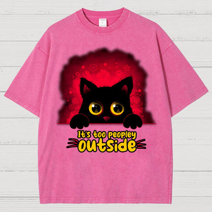 Too Peopley Vintage Distressed T-shirt