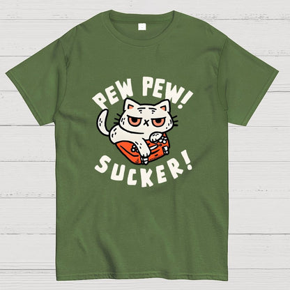 Pew Pew Sucker! Unisex Geek T-Shirt