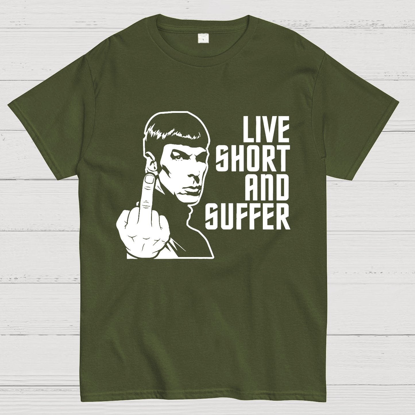 Live Short and Suffer Geek T-Shirt