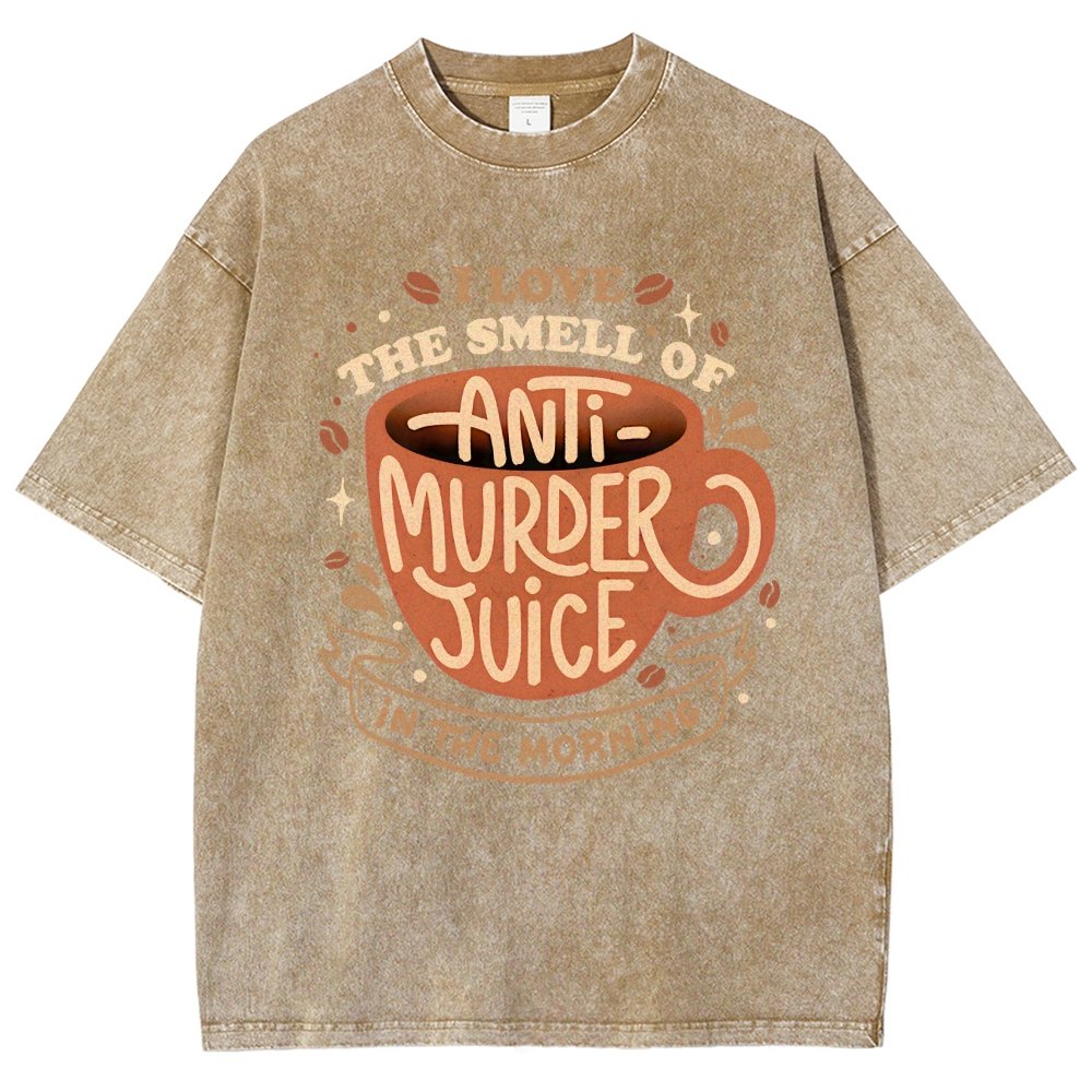 Anti-Murder Juice Vintage Distressed T-shirt