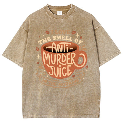 Anti-Murder Juice Vintage Distressed T-shirt