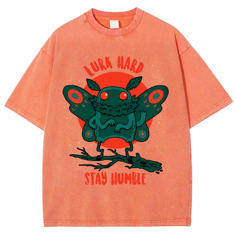 Lurk Hard Vintage Distressed T-shirt