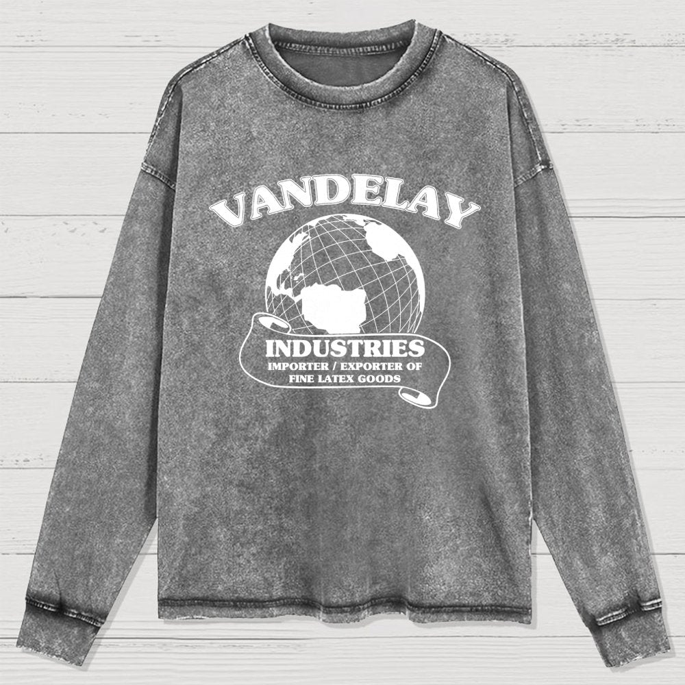 Vandelay Industries Washed Long Sleeve Tee