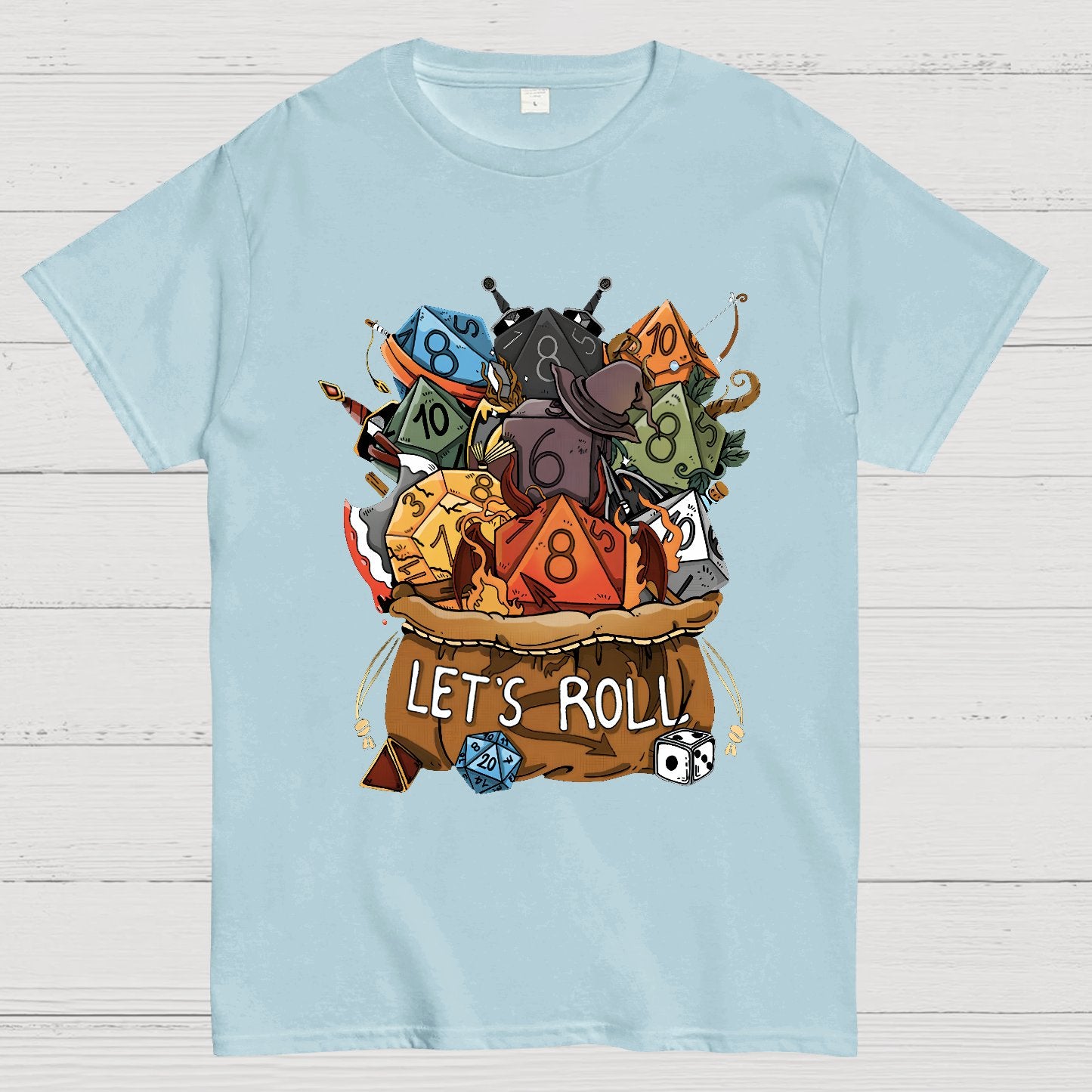 Let's Roll Nerdy T-Shirt
