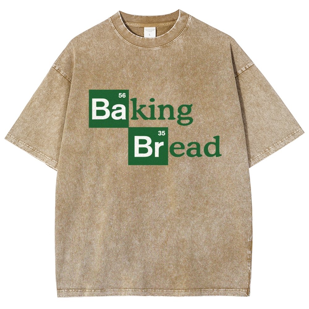 Baking Bread Vintage Distressed T-shirt