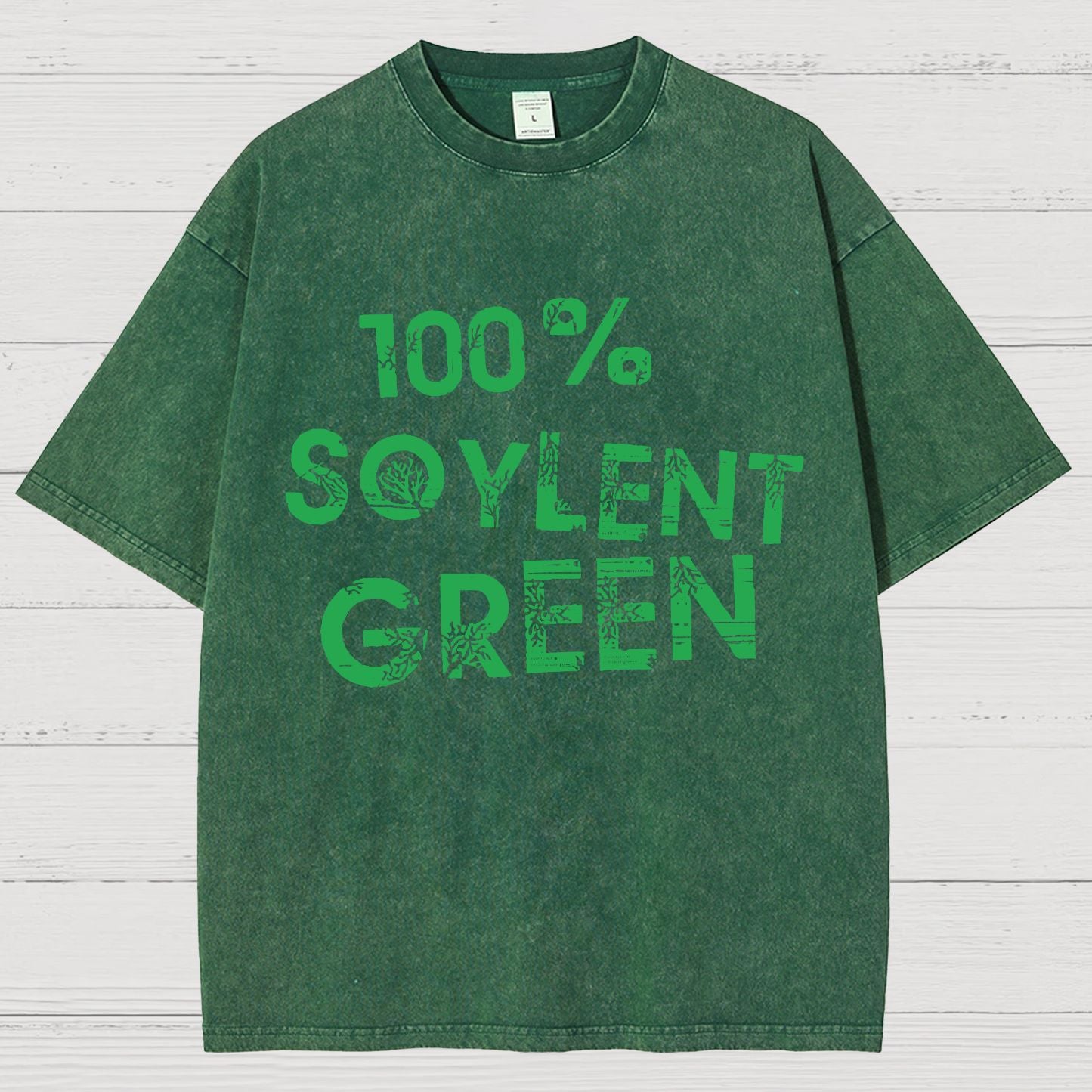 100% Galactic Goo Geek Vintage Distressed T-shirt