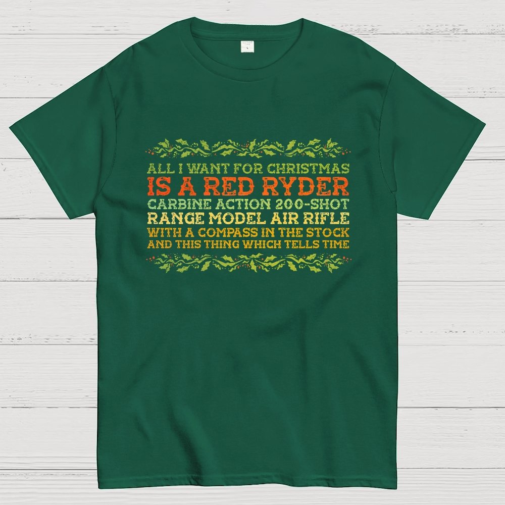 All I Want For Christmas Geek T-Shirt