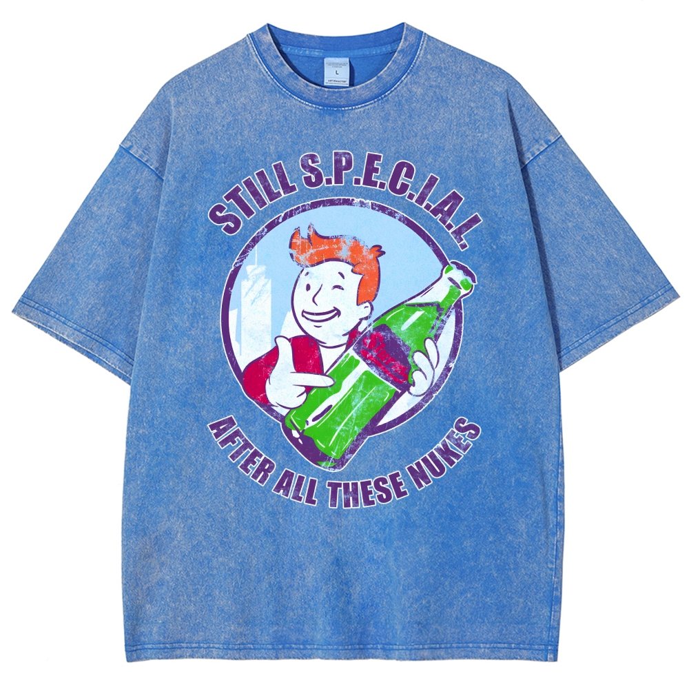 Still Super Special after all these nukes Vintage Distressed T-shirt