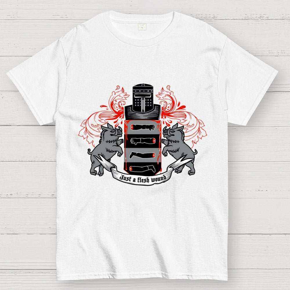 Black Knight Coat of (No) Arms Geek T-Shirt
