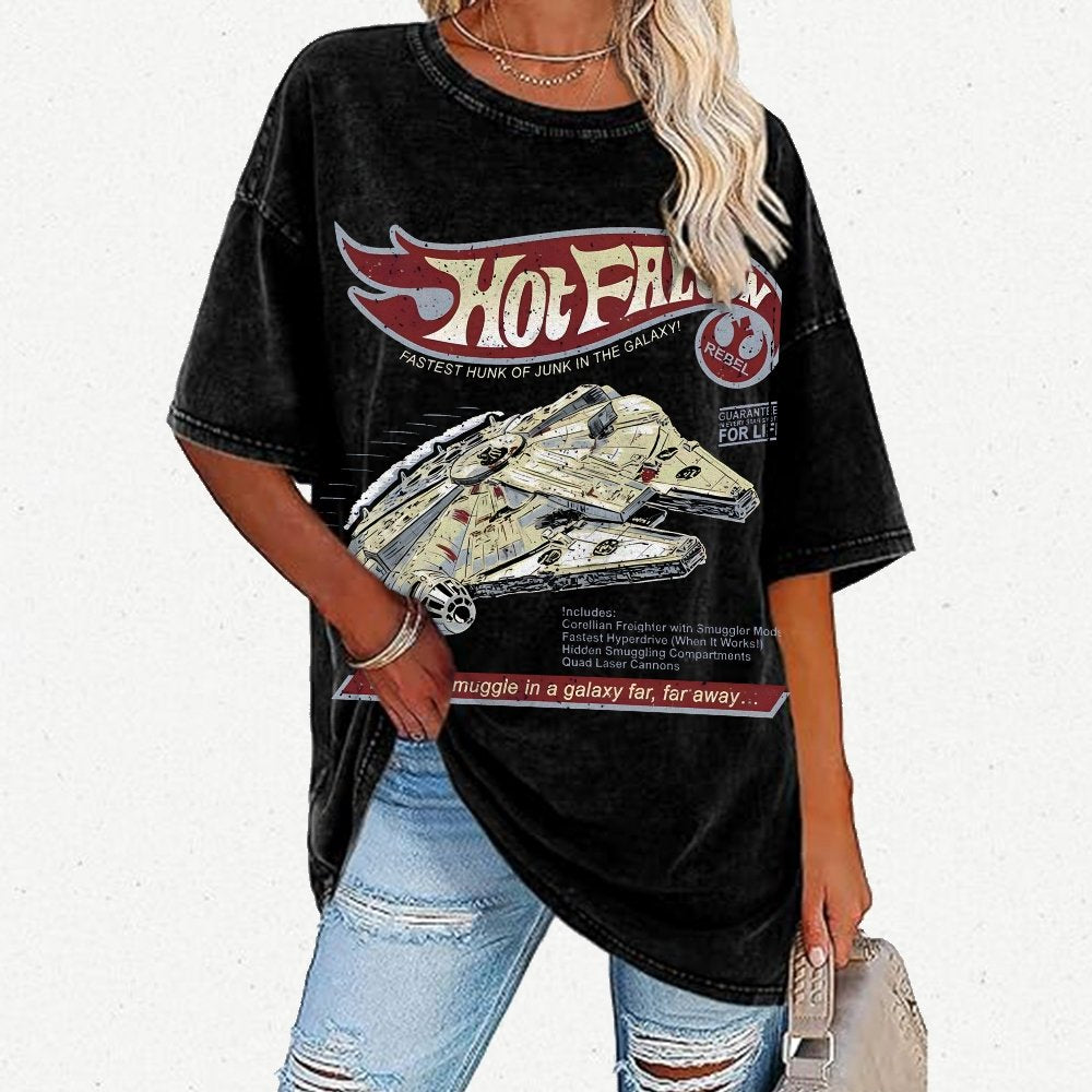 Hot Falcon Vintage Distressed T-shirt