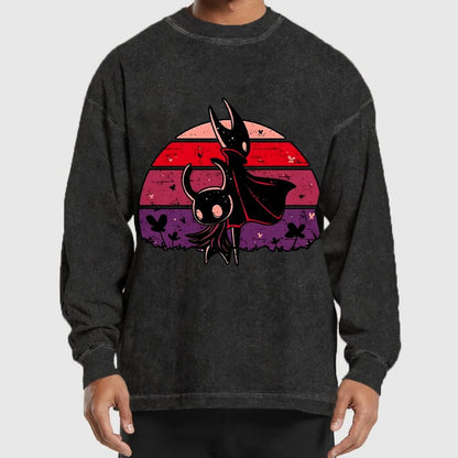 Vintage Hollow Washed Long Sleeve Tee
