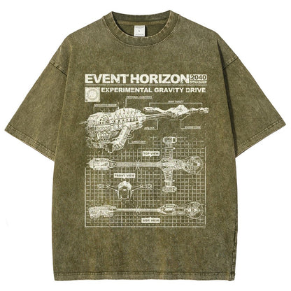 Save Yourself From Hell Vintage Distressed T-shirt