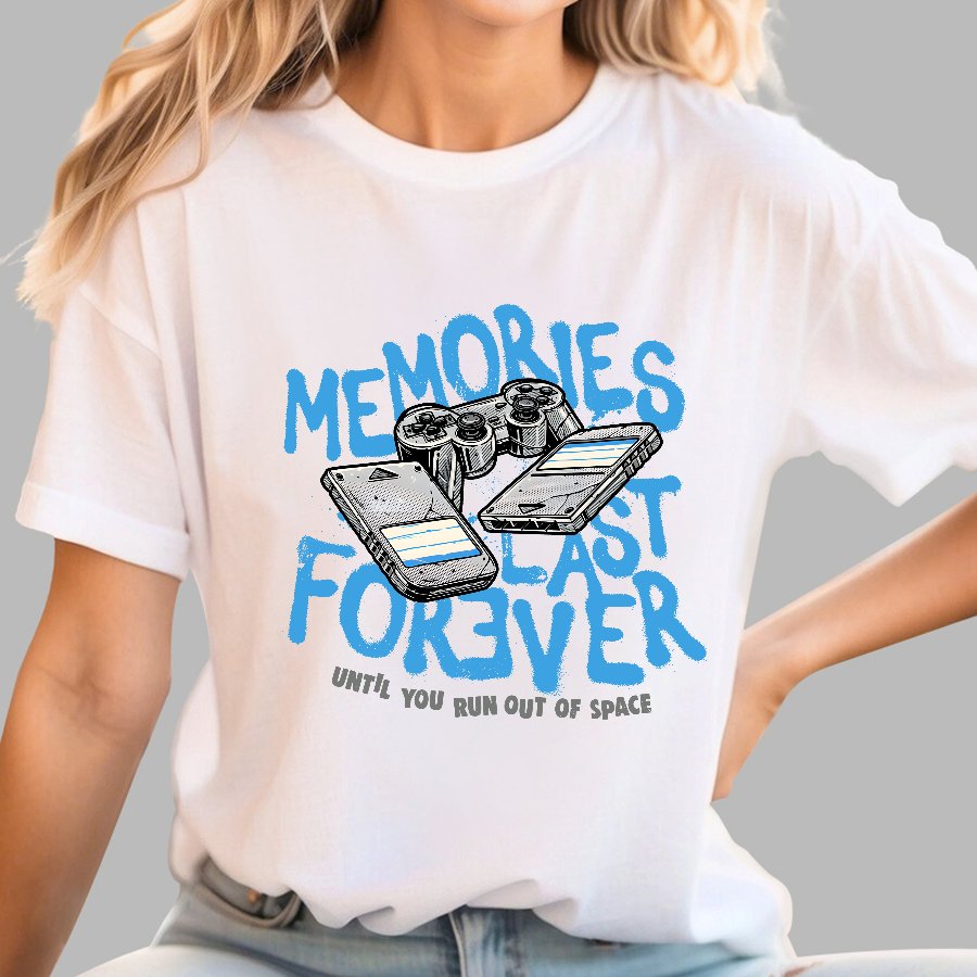 Memories Last Forever Geek T-Shirt