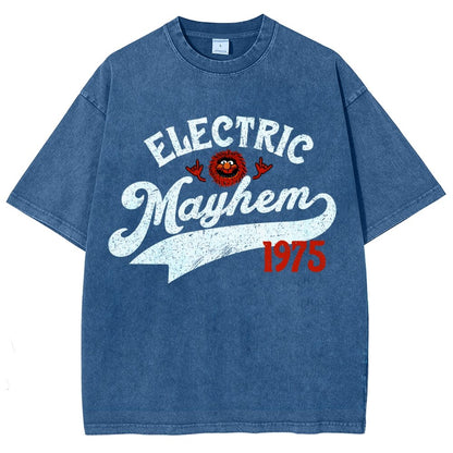 Team Mayhem Vintage Distressed T-shirt