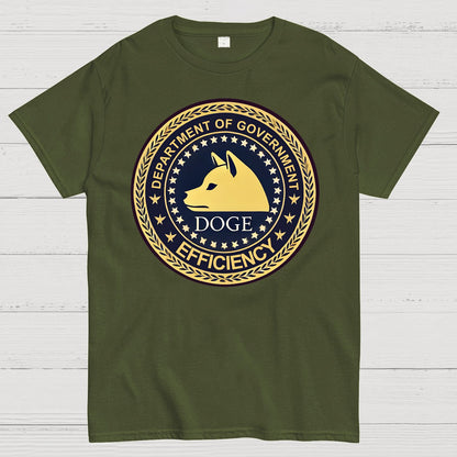 D.O.G.E-Department of Government Efficiency Geek T-Shirt