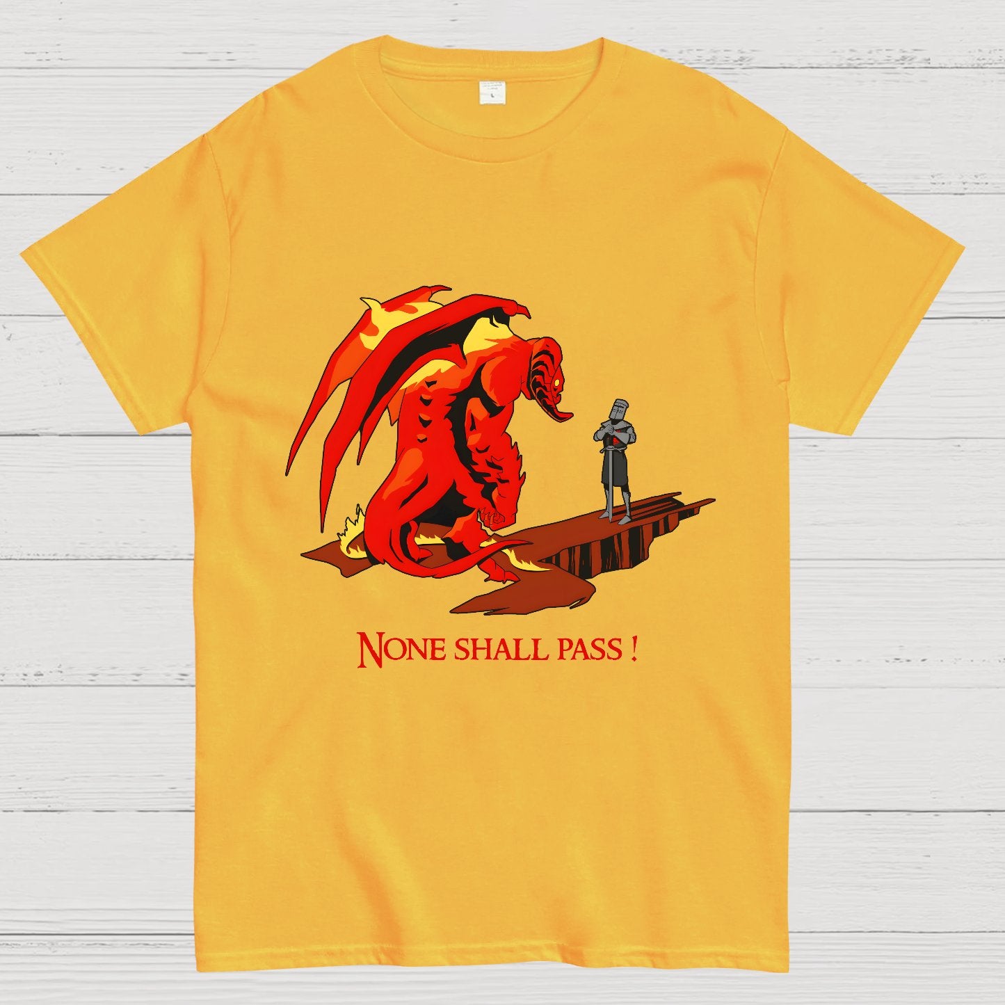 None Shall Pass Geek T-Shirt