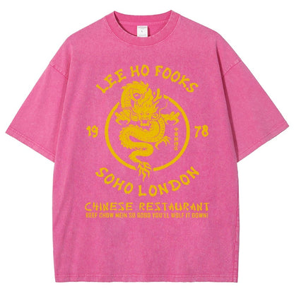 Lee Ho Fooks Chinese Restaurant Vintage Distressed T-shirt
