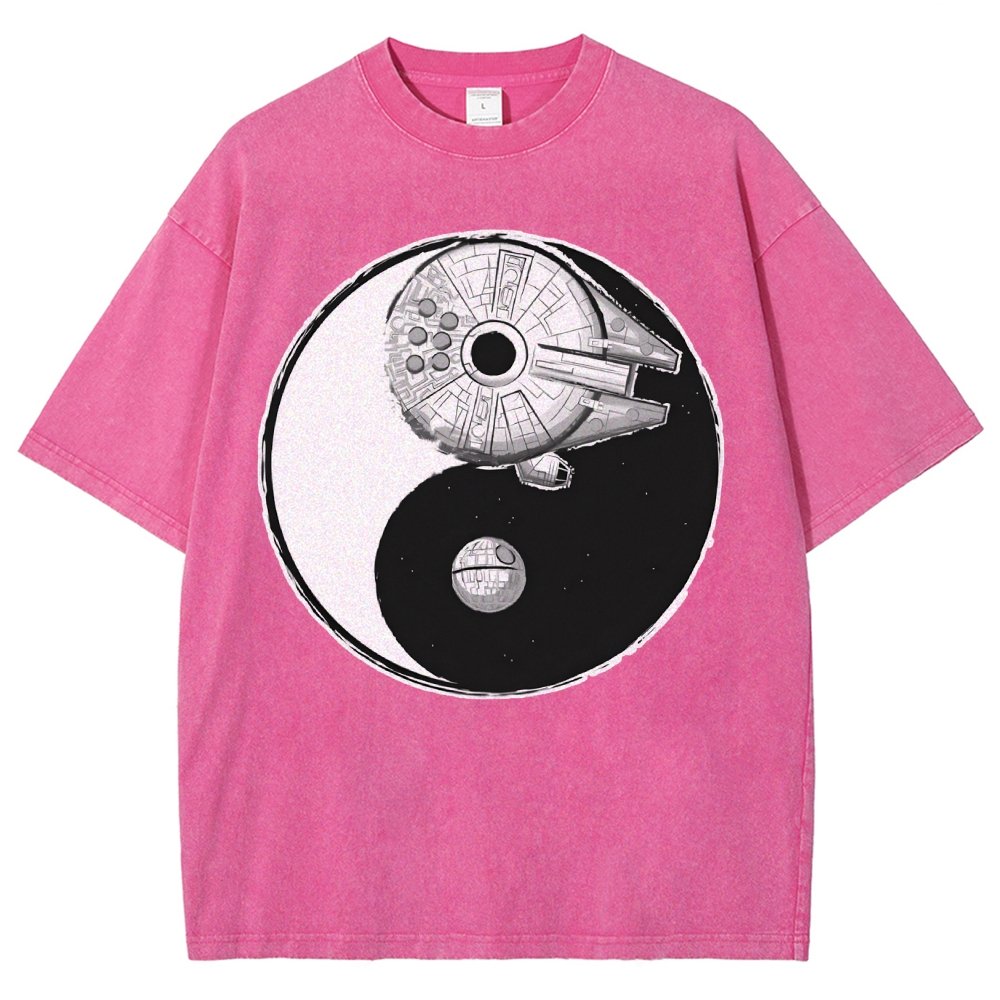 The Power Of Balance Vintage Distressed T-shirt