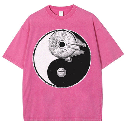 The Power Of Balance Vintage Distressed T-shirt