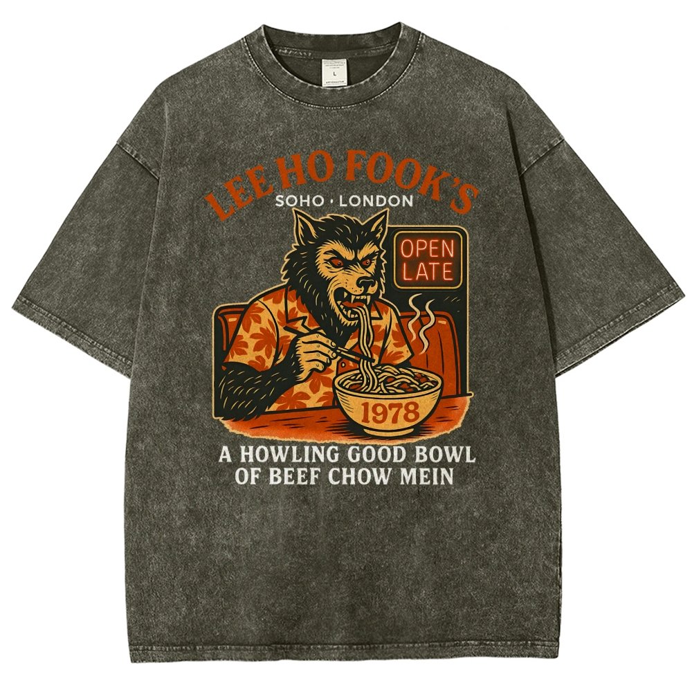 Mystery Town's 1978 Werewolf Vintage Distressed T-shirt