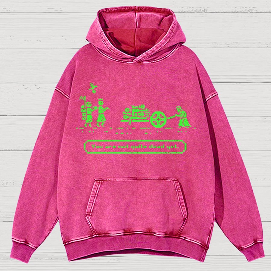 The Mystic Trail Vintage Distressed Hoodie