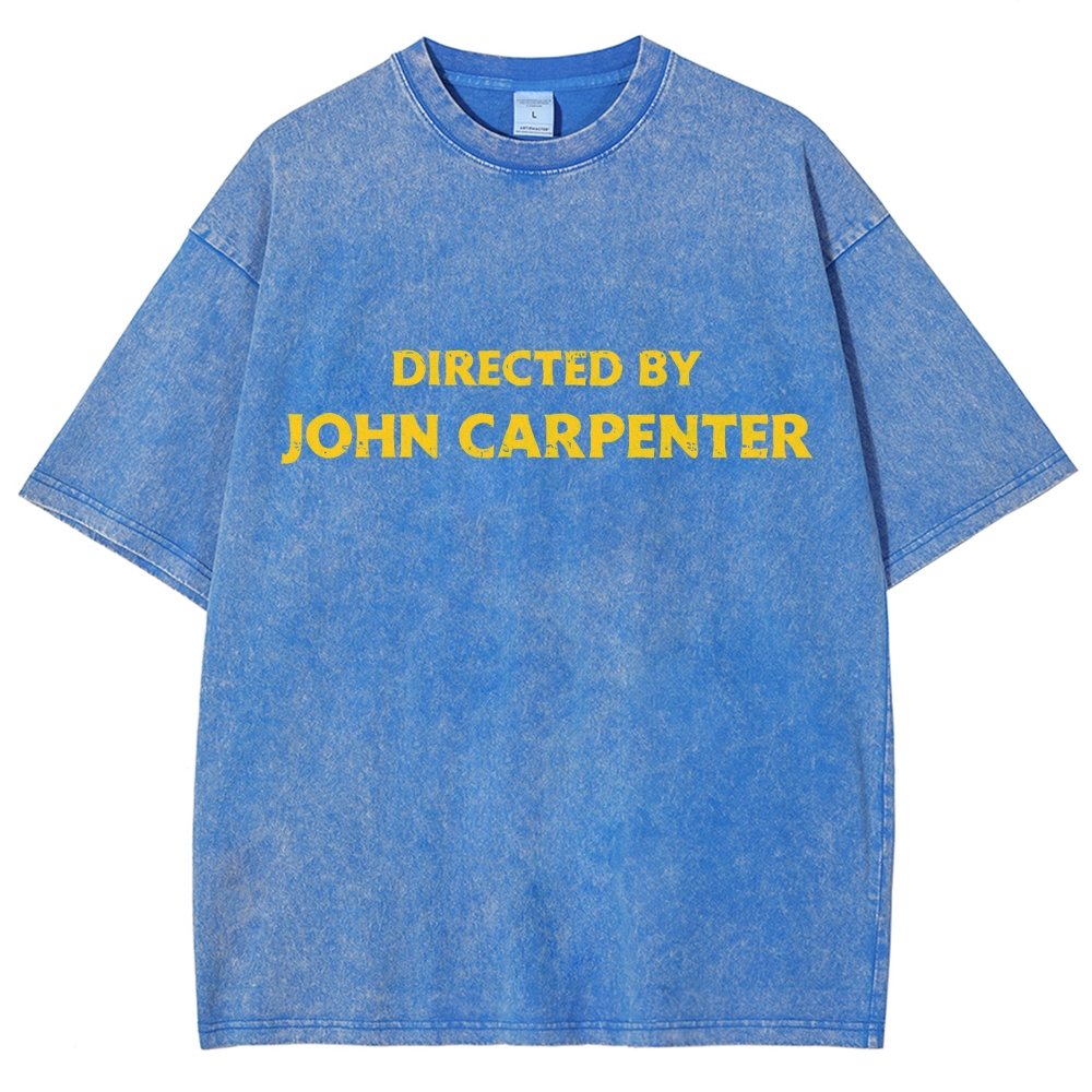 Directed by John Carpenter Vintage Distressed T-shirt