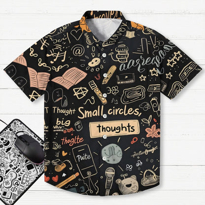 Math Doodles Geek Hawaiian Shirt
