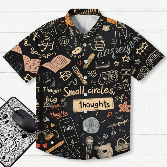 Math Doodles Geek Hawaiian Shirt